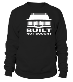 Built Not Bought Jeep Cherokee XJ Lifted Offroad 4x4 Mens T Shirt