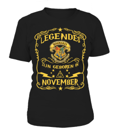 Legendes zijn geboren in november