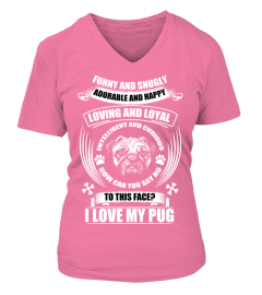 Loving and loyal pug