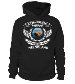 HELGOLAND Therapie mit Luftbild T Shirt Pullover Hoodie Sweatshirt