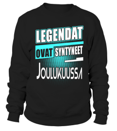 LEGENDAT OVAT SYNTYNEET JOULUKUUSSA