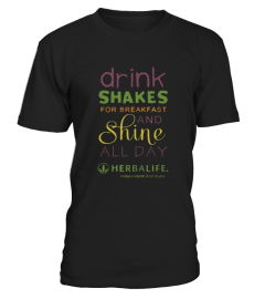  Herbalife Shake And Shine T Shirt  Herbalife T Shirt