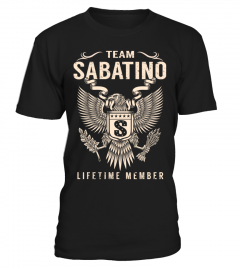 Team SABATINO - Lifetime Member