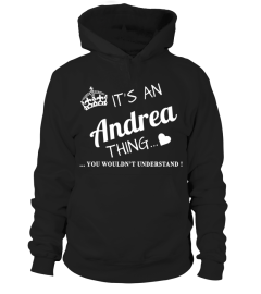 It's an ANDREA thing, You wouldn't understand