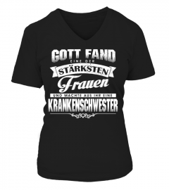 GOTT FAND STARKSTEN FRAUEN KRANKENSCHWESTER T-shirt