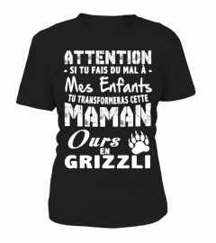 ATTENTION JAI UNE SŒUR FOLLE NE MAMAN OURS PAS A LAPPELER T-SHIRT