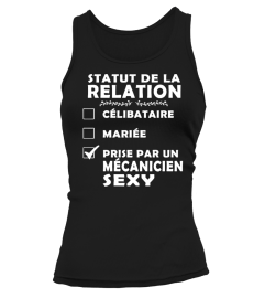 STATUT DE LA RELATION PRISE PAR UN MECANICIEN SEXY T-SHIRT