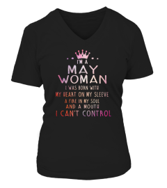 I'M A MAY WOMEN T-SHIRT