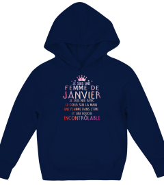 JE SUIS UNE FEMME DE JANVIER T-SHIRT