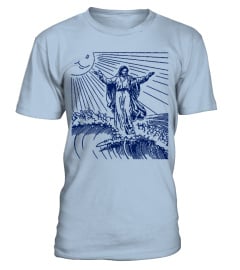 Limited Edition Surf Jesus Surfing