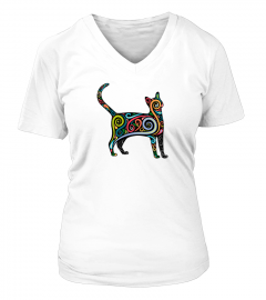 the cat,  le chat ,  katze, t-Shirt
