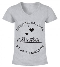 T-shirt Brestoise  Chieuse, raleuse