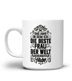 Tasse zur Hochzeit 2016: Frauen-Edition