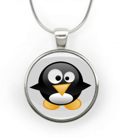 Kinder Halskette Pinguin