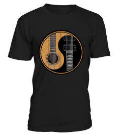 Guitar Yin Yang Bass Electric Guitar T Shirt
