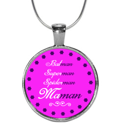 COLLIER FÊTE DES MÈRES MAMAN HÉRO