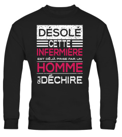 CETTE INFIRMIERE EST PRISE PAR UN HOMME.