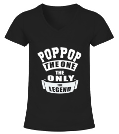 Poppop The One The Only The Legend Father Gifts Men T-shirt