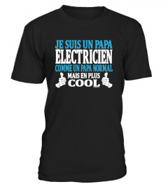 T-shirt papa électricien