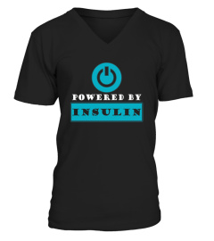Powered Byinsulin   Diabetes Shirt