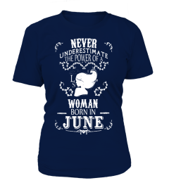 a woman born in June   T shirts