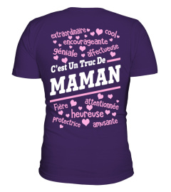 Officiel T-Shirt C'est Un Truc De Maman