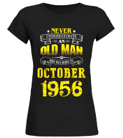 Men's An Old Man Who Was Born In October 1956 - Limited Edition