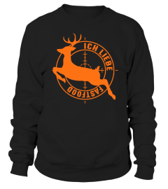 Jäger - Ich liebe Fastfood - T-Shirt Hoodie