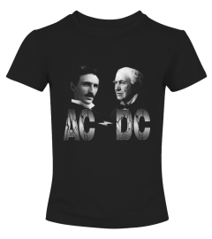 Men S Terrashirts  Tesla And Edison Ac Dc Shirt