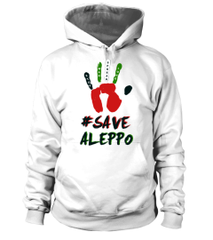 #SaveAleppo  TShirt / Kaputzenpolluver