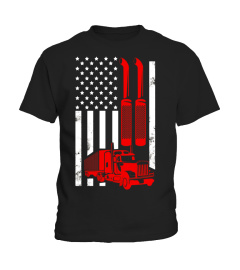 American Trucker Shirt perfect gift for a Truck Driver