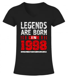Legends Born In 1998 Shirts 19 Years
