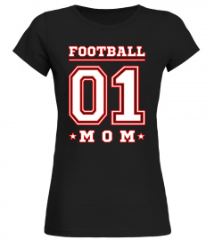 #1 FOOTBALL MOM T-SHIRT