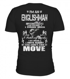 I'M AN ENGLISHMAN-LOVE FOOTBALL
