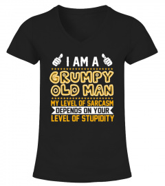 Old Man My Level Of Sarcasm T-Shirt