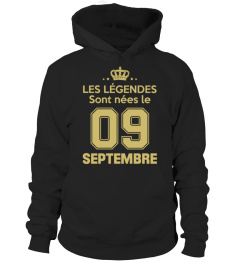 LES LÉGENDES SONT NÉES LE 09 SEPTEMBRE