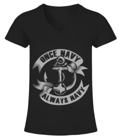 Navy Once Navy Always Navy TShirt