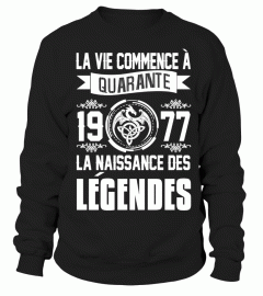 1977 Légendes shirt