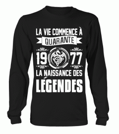 1977 Légendes shirt