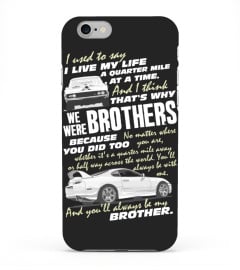 That's why we were brothers -Iphone Case