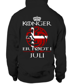 KONGER ER FØDT I JULI