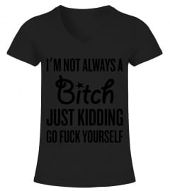 I-Am-Not-Always-a-Bitch-Womens-T-Shirts (Copy)