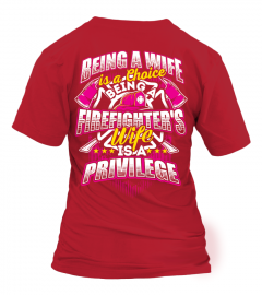 LIMITED EDITION - FIREFIGHTER'S WIFE TEE