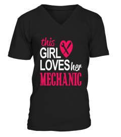 Amazingtees  This Girl Loves Her Mechanic T Shirt