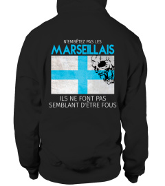 N'EMBÊTEZ PAS LES MARSEILLAIS MAILLOT MARSEILLE COLLECTOR