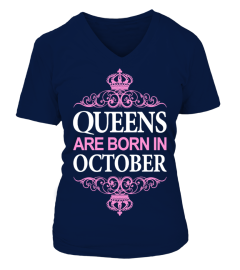 Queens Are Born In October Mother's Day Gifts