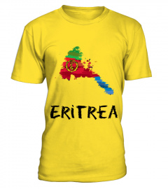 ERITREA-Shirt FLAG MAP...