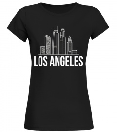 Los Angeles Downtown LA California City Skyline 2017 T-Shirt
