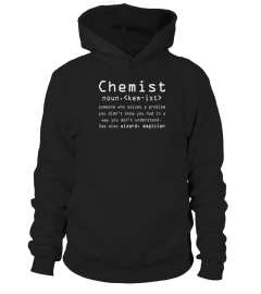 Chemist Noun T Shirt   Wizard, Magician Tee