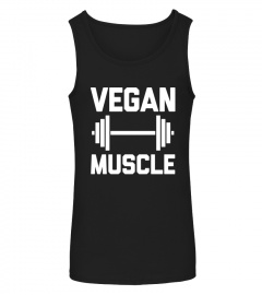 Vegan Muscle T-Shirt funny saying gym workout fitness humor